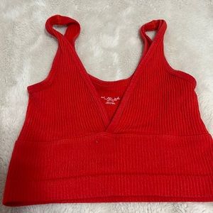 Super cute urban outfitters red tank top. Size XS/S.